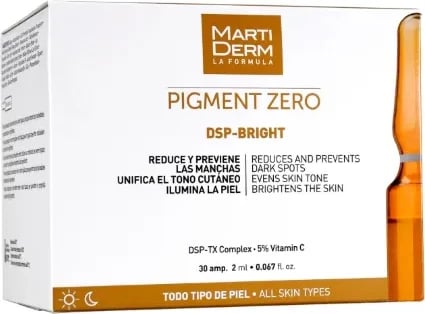 Ampula për fytyrë unisex Martiderm Pigment Zero DSP-TX Complex 30x2ml