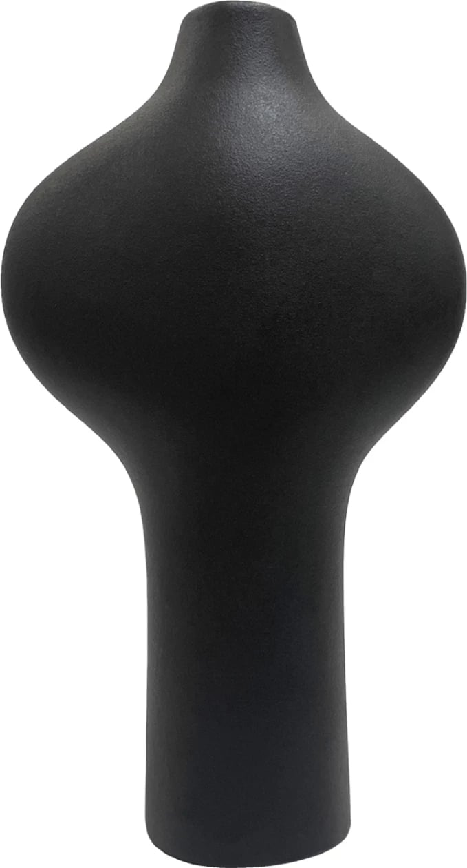 Dekor tavoline qeramike seri ARKEN FH4621.02 ngjyrë e zezë mat 18.5x8.5x32Hcm Dekor tavoline qeramike seri ARKEN FH4621.02 ngjyrë e zezë mat 18.5x8.5x32Hcm