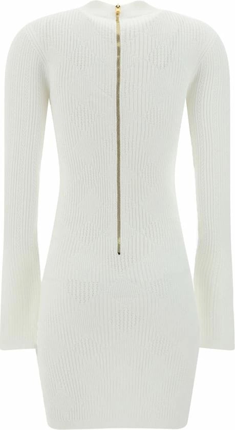 Fustan mini Balmain, femra, i bardhë