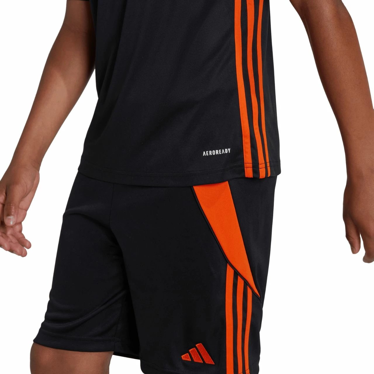 Fanellë për fëmijë adidas, e zezë