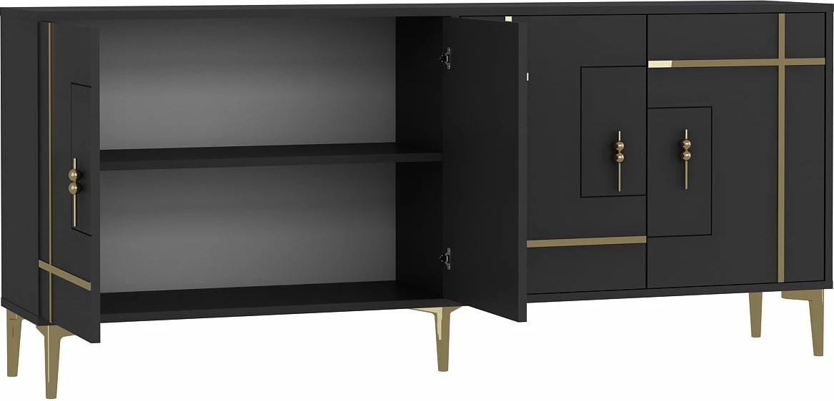 Konsol Skye Decor, antracit, ari