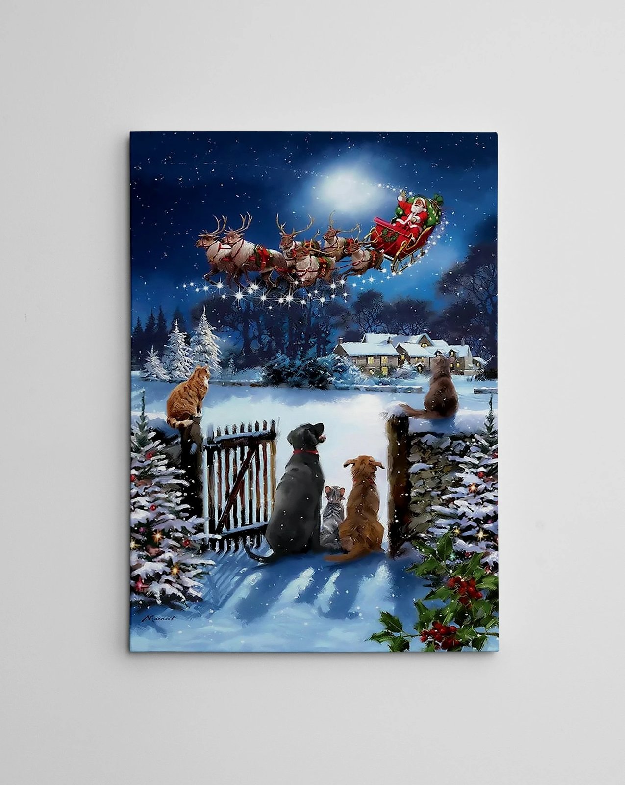 Pikturë dekorative në kanavacë, shumëngjyrëshe, Wallity WY273, 50x70cm