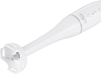 Blender dore, Adler AD 4622, 200W/300W, 14240 RPM, tehe inoksi, bosht i shkëputshëm, e bardhë