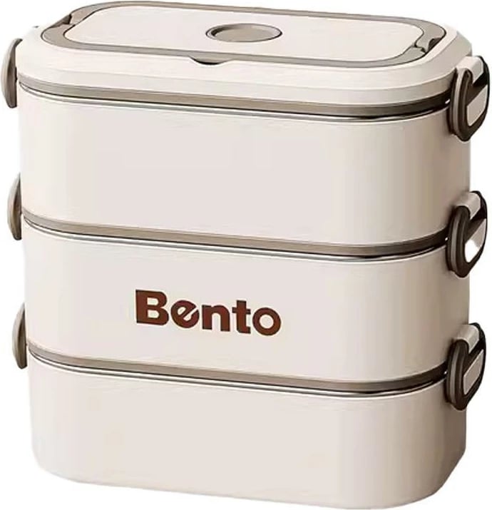 Set  kuti për ushqim NEXT, inox, 2550ml, 3 copë