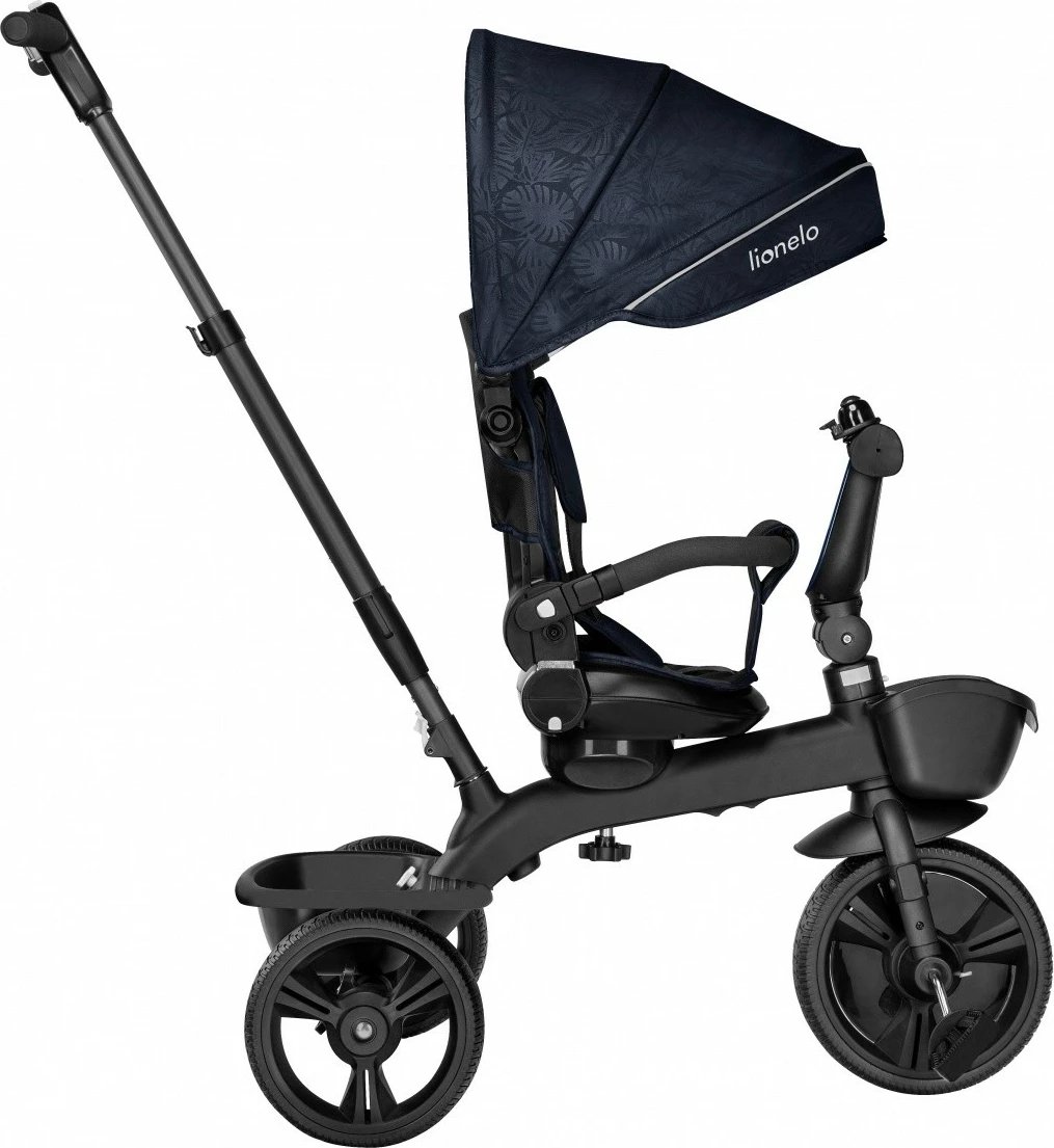 Tricikël Lionelo KORI, 2-në-1, për fëmijë, Blue Navy