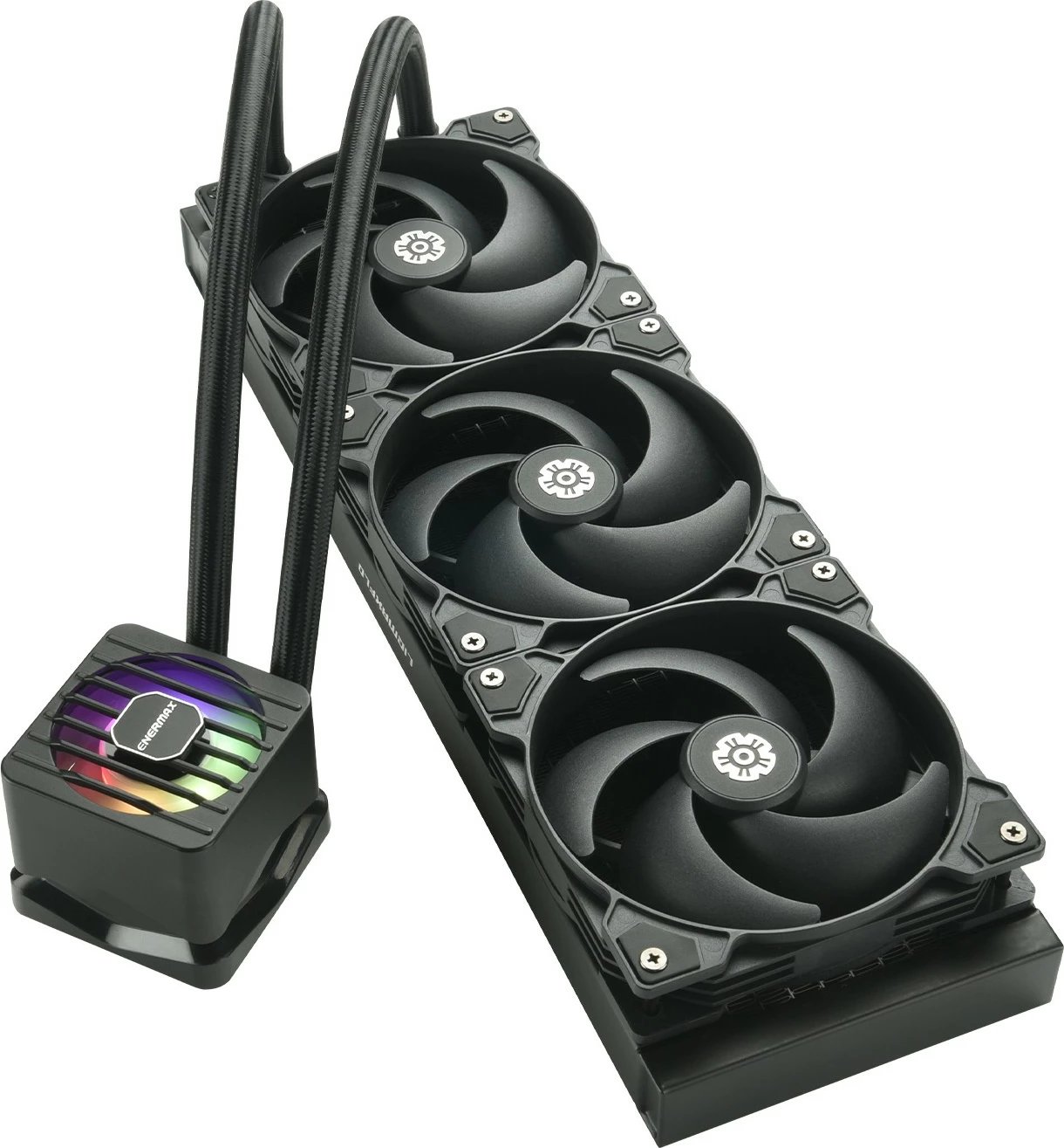 Ftohës uji Enermax LIQMAXFLO SR ELC-LMF360-SF, 360mm, LED, i zi