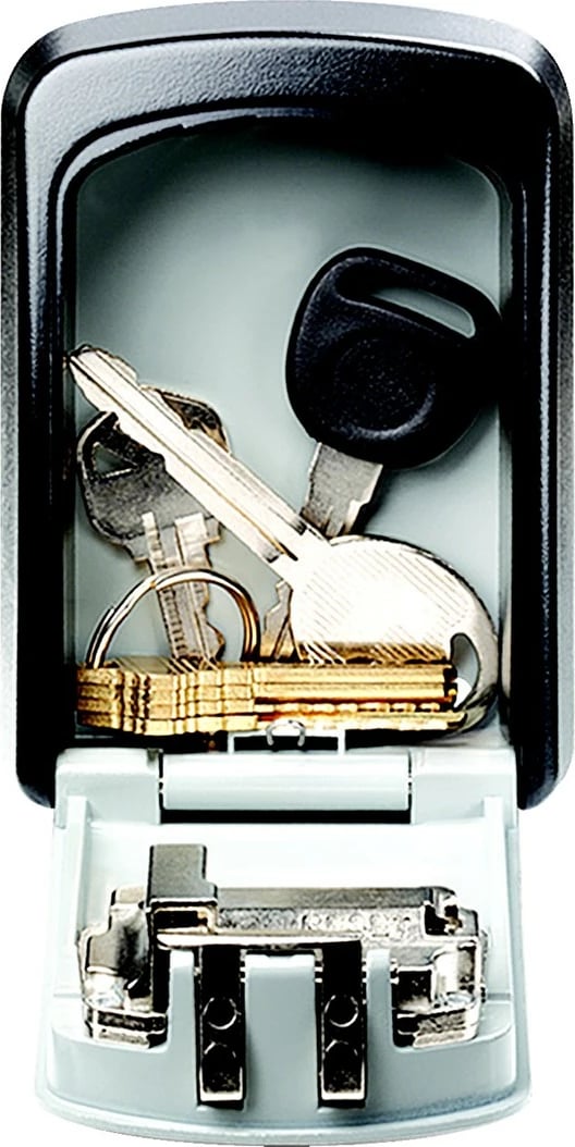 Kasë për çelësa Master Lock 5400EURD me kombinim, Metal, Gri