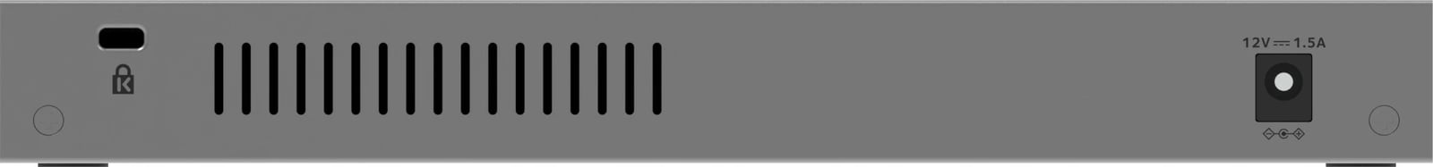 Switch NETGEAR GS108MX, 8 porte Gigabit, 1 portë 10G, kasë metalike