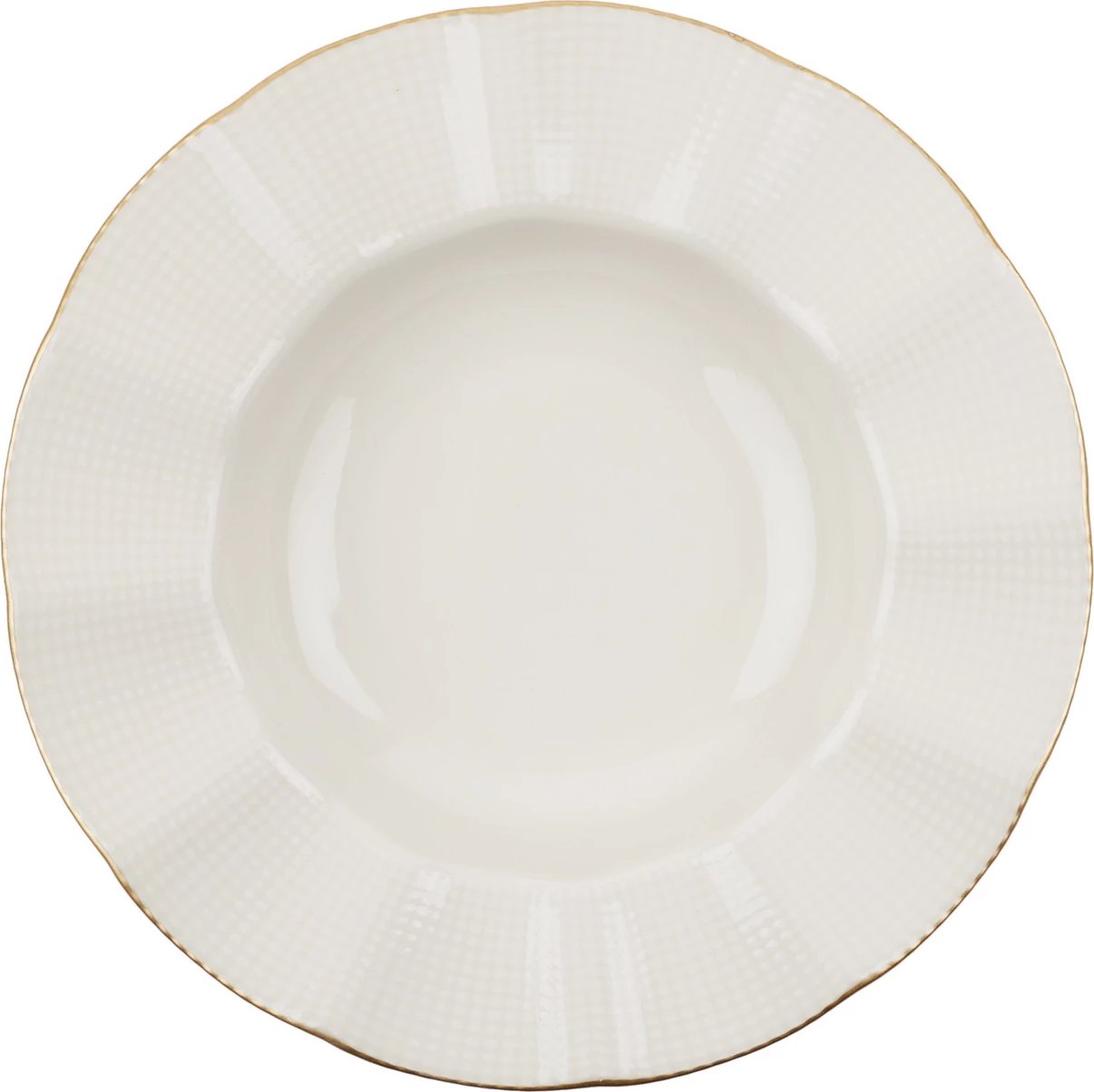 Set darke 24 pjesësh Hermia, krem dhe ar, MLN24Y2694R520