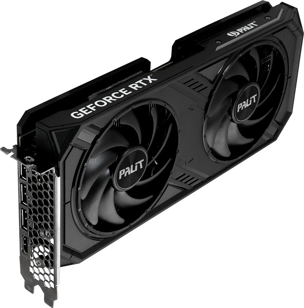 Kartelë grafike Palit NED407SS19K9-1043D, NVIDIA GeForce RTX 4070 SUPER, 12 GB, GDDR6X, E zezë