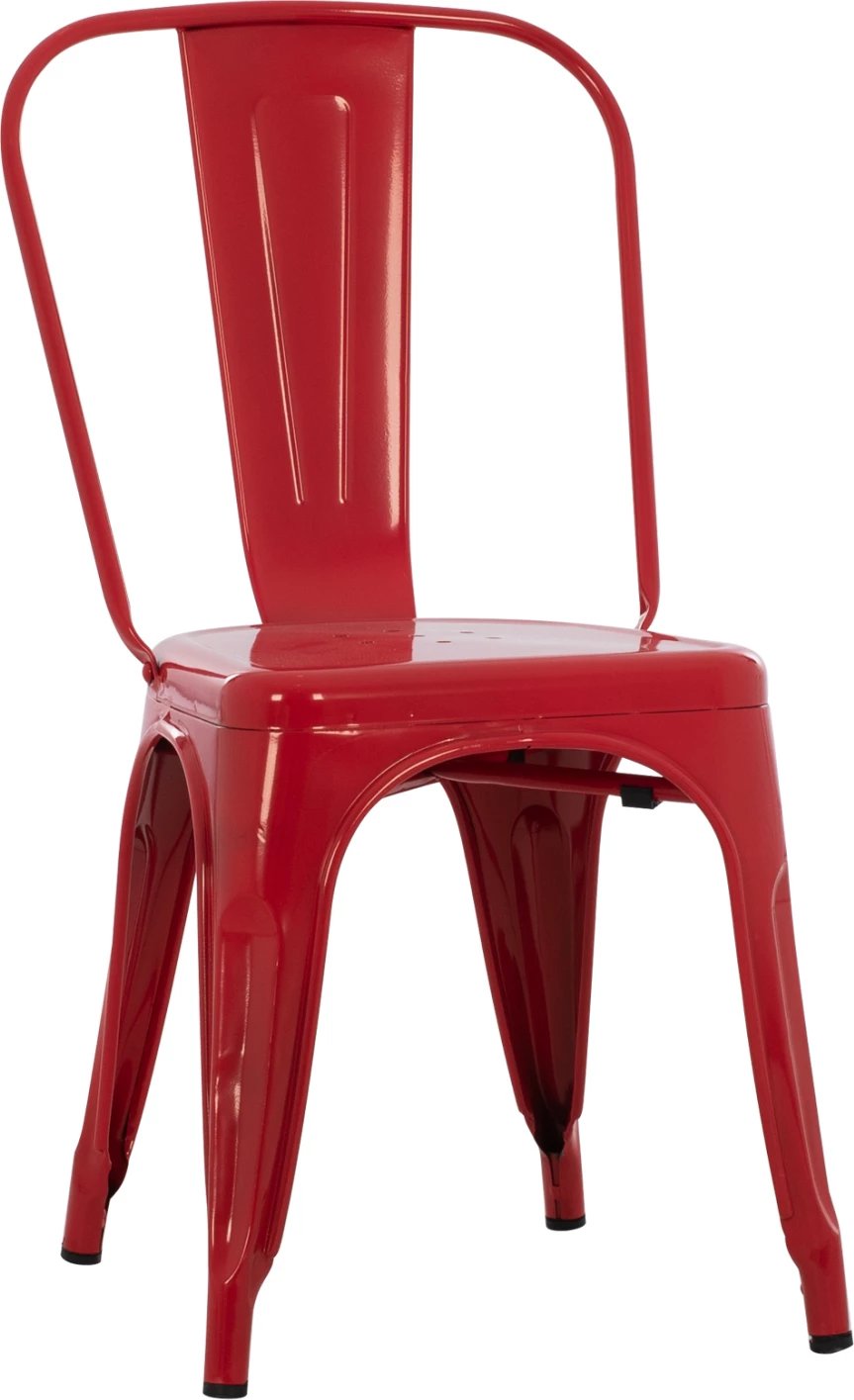 Karrige për ngrënie MELITA-PRO FH8641.44 metalike e kuqe 44x47x84.5Hcm