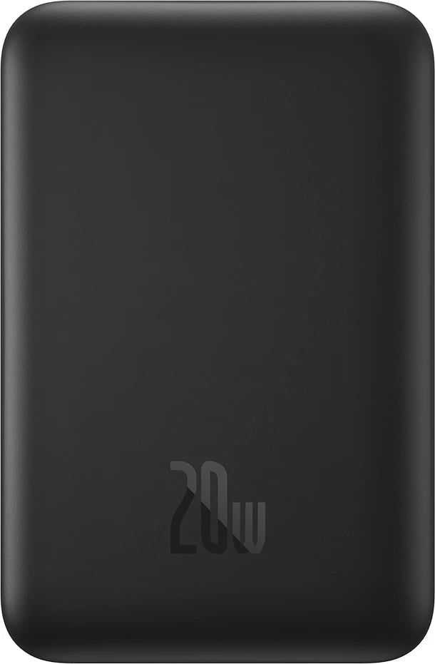 Powerbank Baseus Magnetic Mini 10000mAh me MagSafe 15W, PD/QC 20W, me kabllo USB-C 0.5m, E zezë