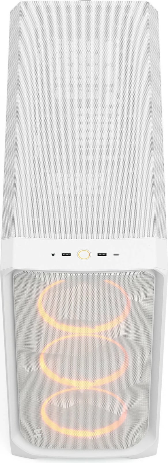 Kasë Fractal Design Meshify 3 XL, midi tower, RGB, xham i temperuar, e bardhë