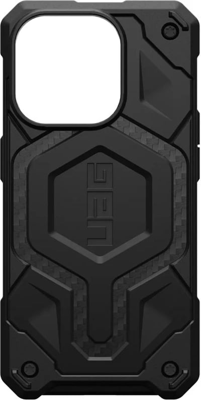 Mbështjellës telefoni Urban Armor Gear 114221114242, për Apple, karbon, 6.1 inç, i zi