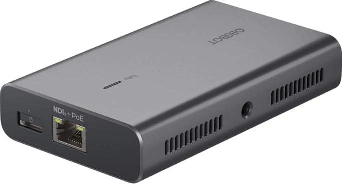 Adapter OBSBOT UVC në NDI ONB-2209-CW, PoE, Gri