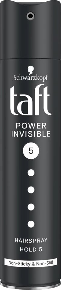 Llak për flokë për femra Taft Invisible Power Mega Strong, 250ml