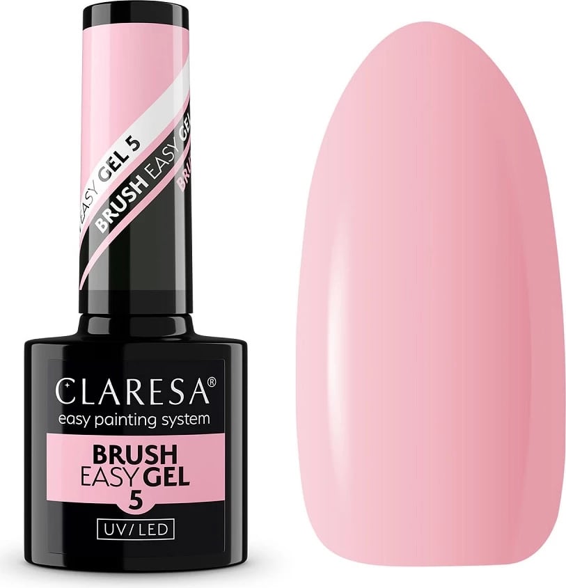 Xhel për thonj Claresa Brush Easy Gel 5.5g për femra