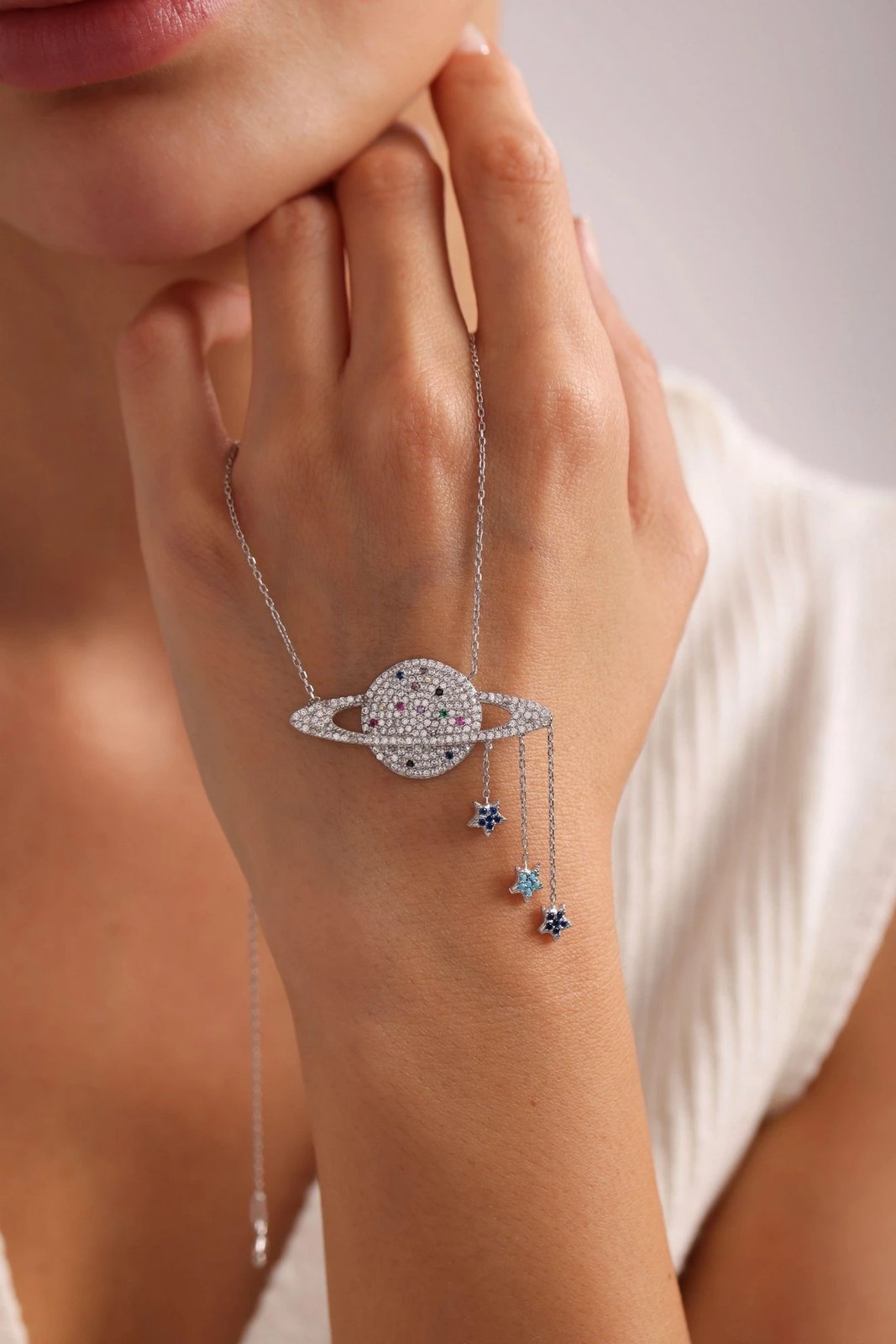 Varëse argjendi, dizajn planet me yje, NRZ999809