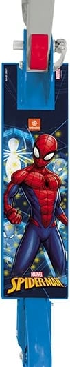 Trotinet, Artyk Spider-Man 286874, alumini, 2 rrota gome 12 cm, timon i rregullueshëm 56–86 cm, ngarkesa 50 kg, shumëngjyrësh