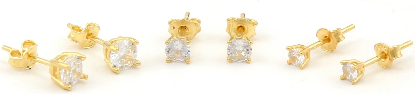 Set vathësh argjendi me thekse ari, Jumeon, 11300G