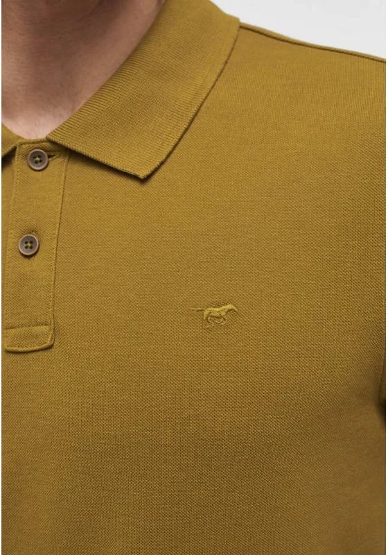 Maicë polo Mustang për meshkuj, ngjyrë mustard