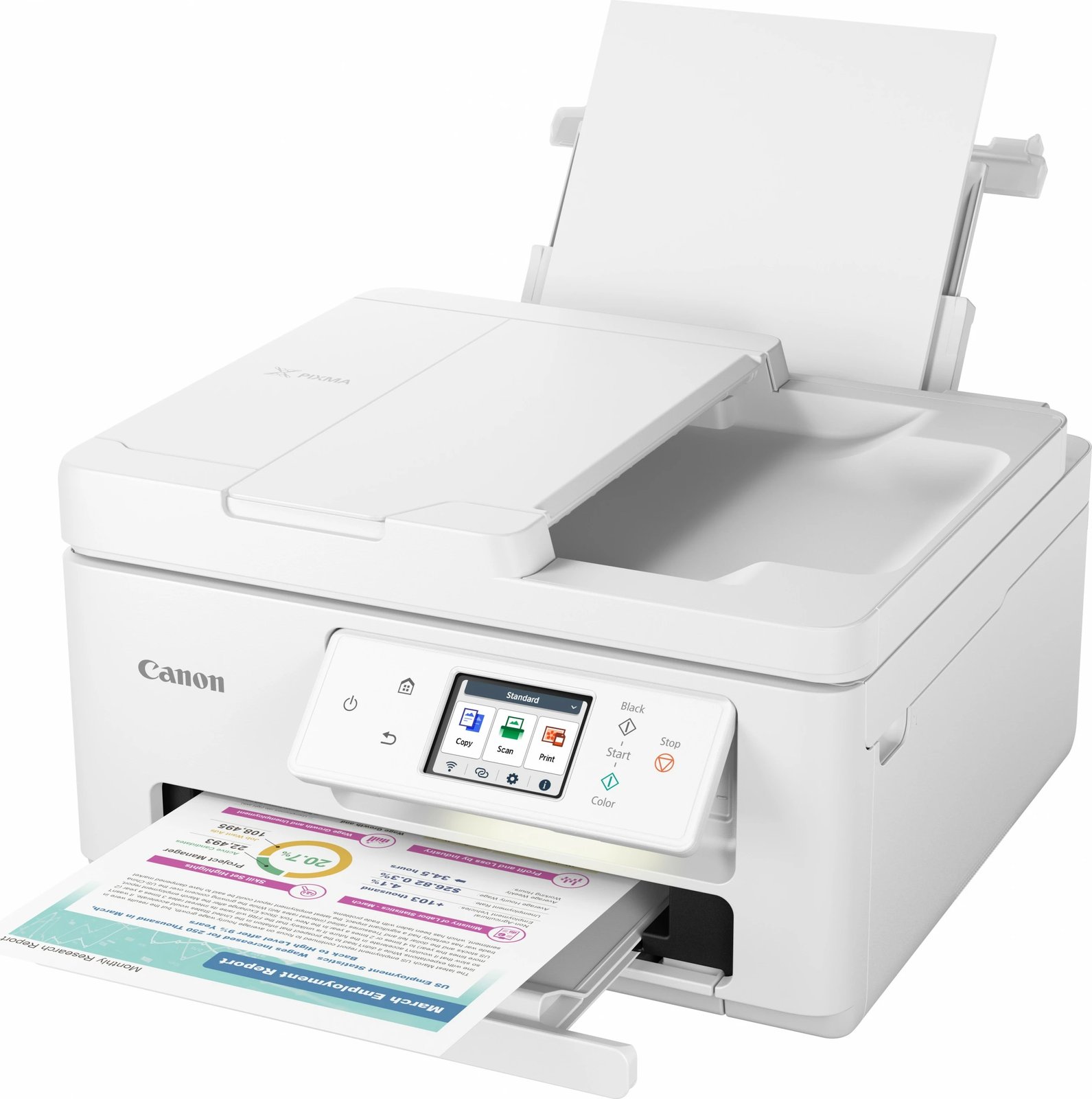 Printer Canon PIXMA TS7750i, Inkjet, 1200 x 1200 DPI, A4, Bardhë Printer Canon PIXMA TS7750i, Inkjet, 1200 x 1200 DPI, A4, Bardhë