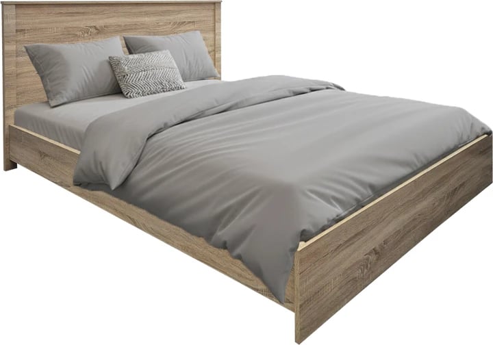 Krevat Athos, ngjyrë sonoma, 160x200 cm