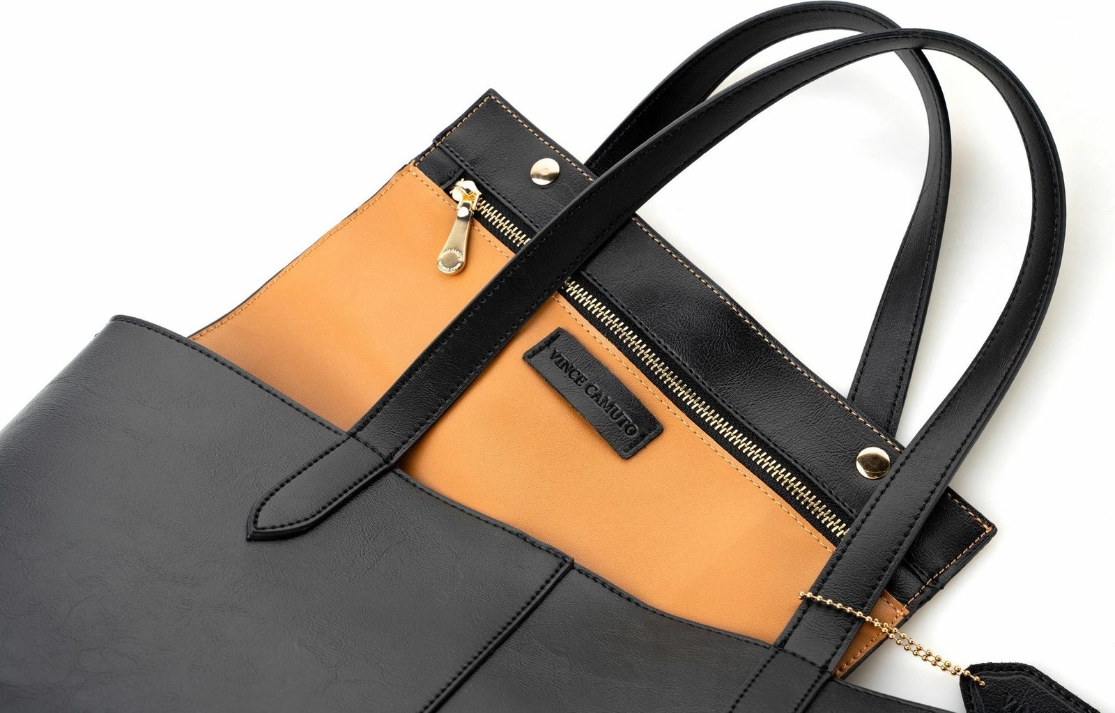 Çantë tote Savona, e zezë, Vince Camuto