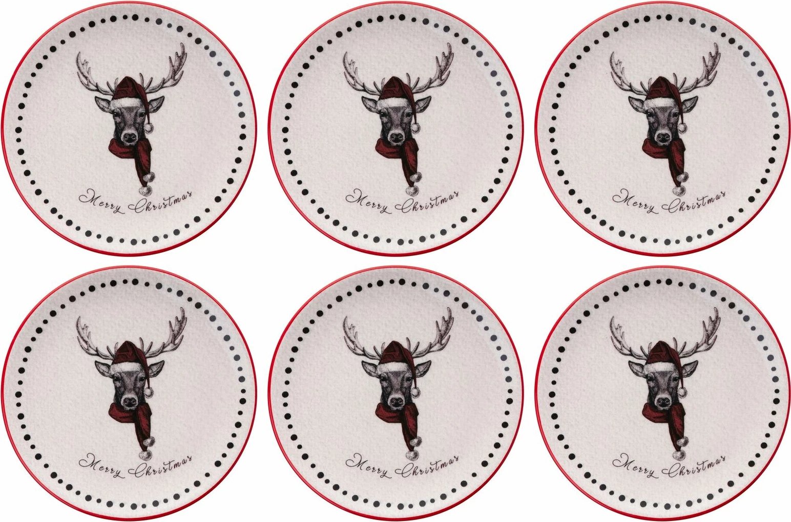 Set pjatash ëmbëlsirash (6 copë), Hermia Concept, Ylbtat5