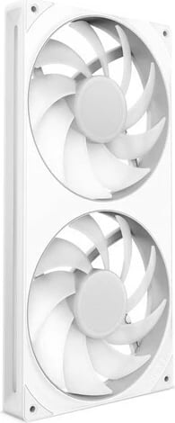 Ventilatorë për kasë NZXT F280 RGB CORE PWM, 2x14 cm, RGB, Bardhë
