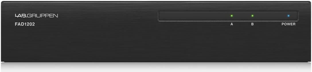 Amplifikator Lab Gruppen FAD2402, 2x240W, me Dante, i zi