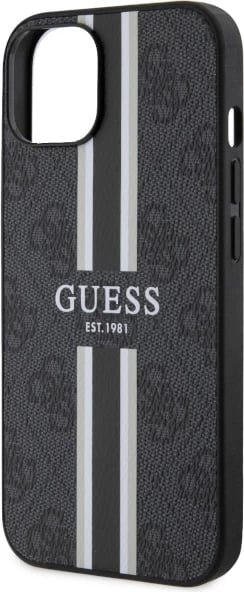 Mbështjellës Guess GUHMP14MP4RPSK për iPhone 14 Plus 6.7", MagSafe, i zi