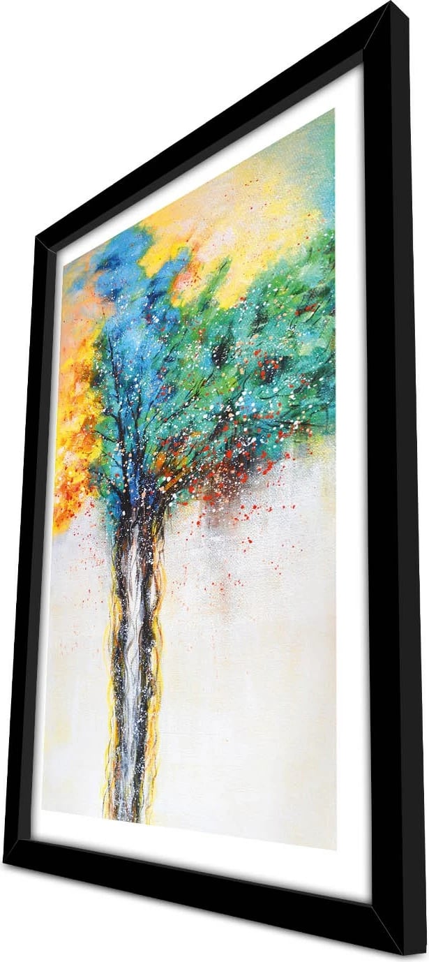 Pikturë dekorative me kornizë MDF, shumëngjyrëshe, 38x53cm, 3853NISCT-010