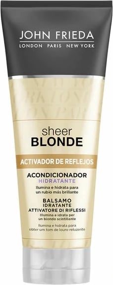 Kondicioner për flokë JOHN FRIEDA Sheer Blonde Highlight Activating Brightening unisex 250ml