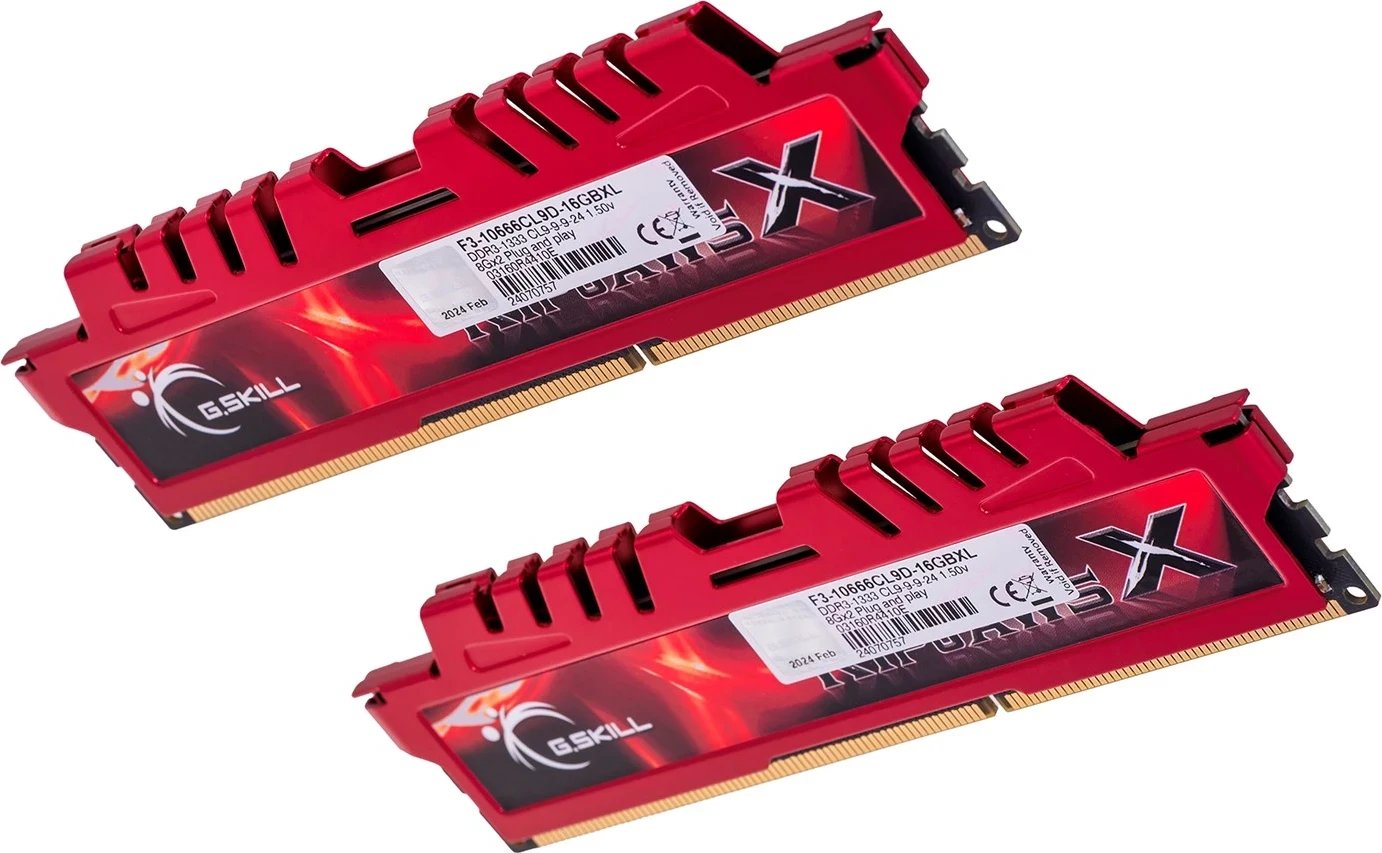 RAM Memorje G.Skill 16GB DDR3-1333 CL9 RipjawsX