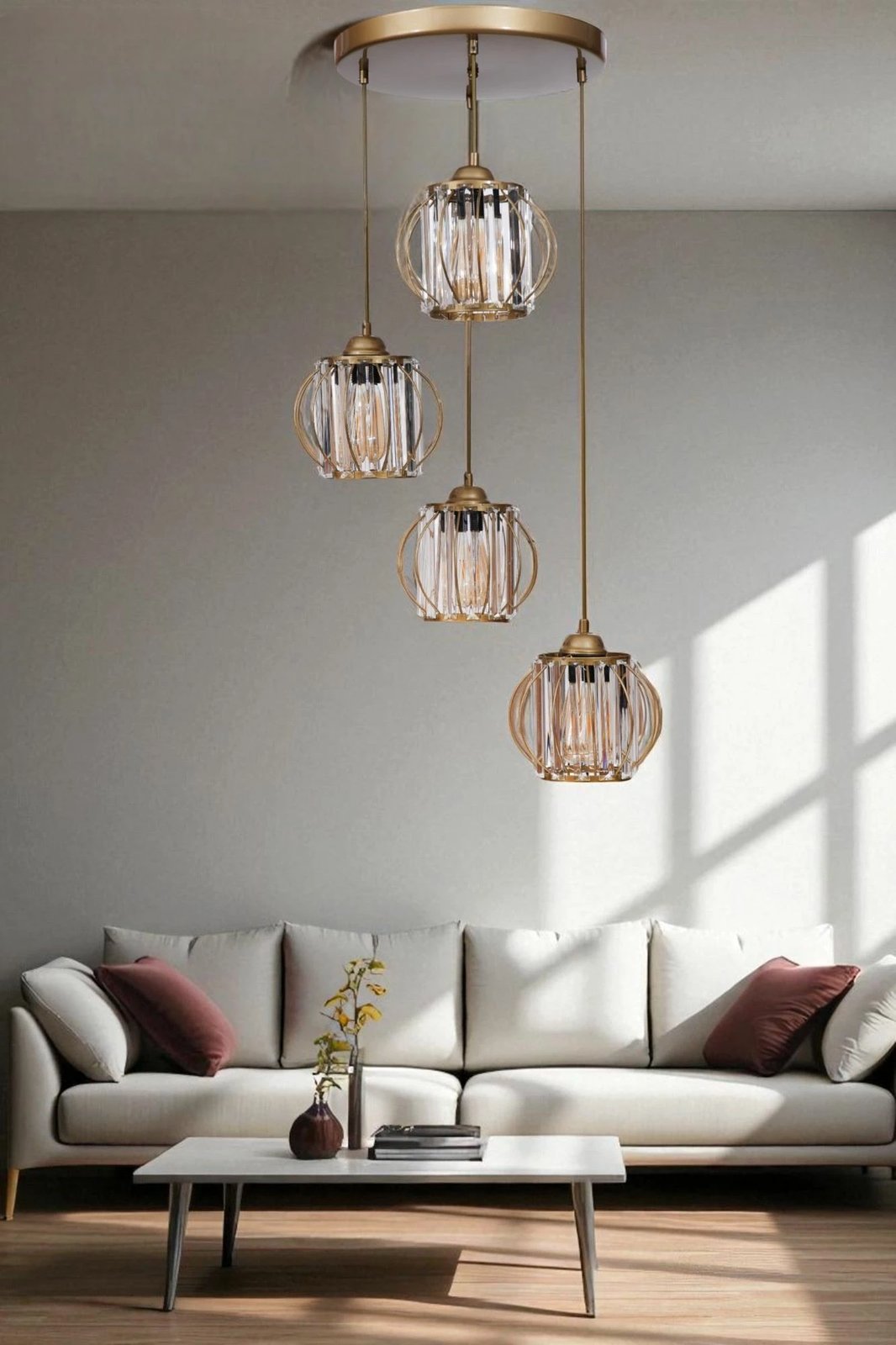 Llambadar Opviq, ngjyrë ari, 9043-4