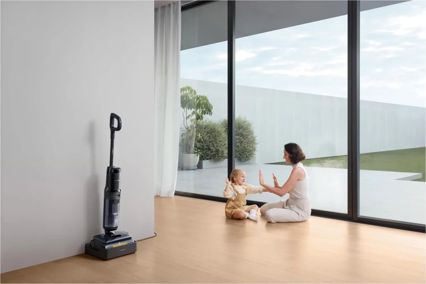 Pastrues dyshemeje Tineco Floor One S7 Stretch Steam Plus, me avull, i zi