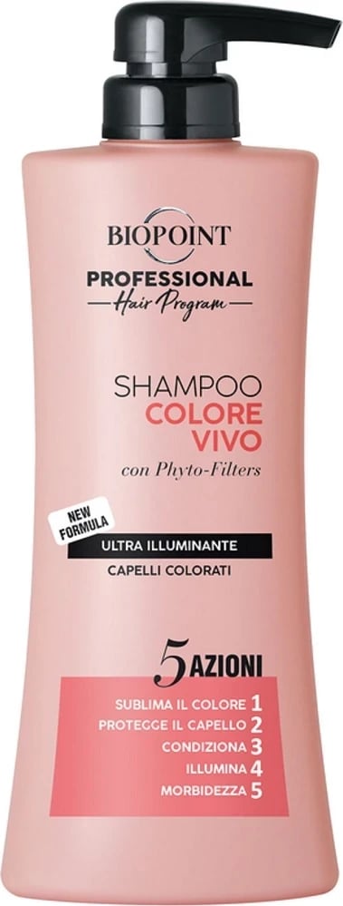 Shampo për flokë Biopoint Professional Colore Vivo, 400 ml