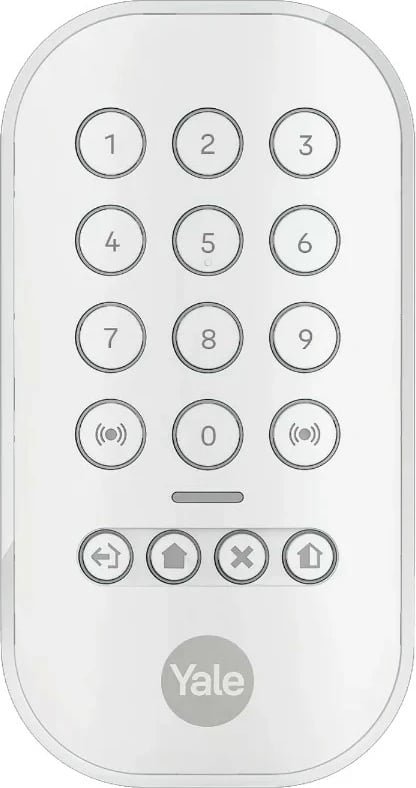 Tastierë alarmi smart YALE HOME AL-KP-1A-W, e bardhë