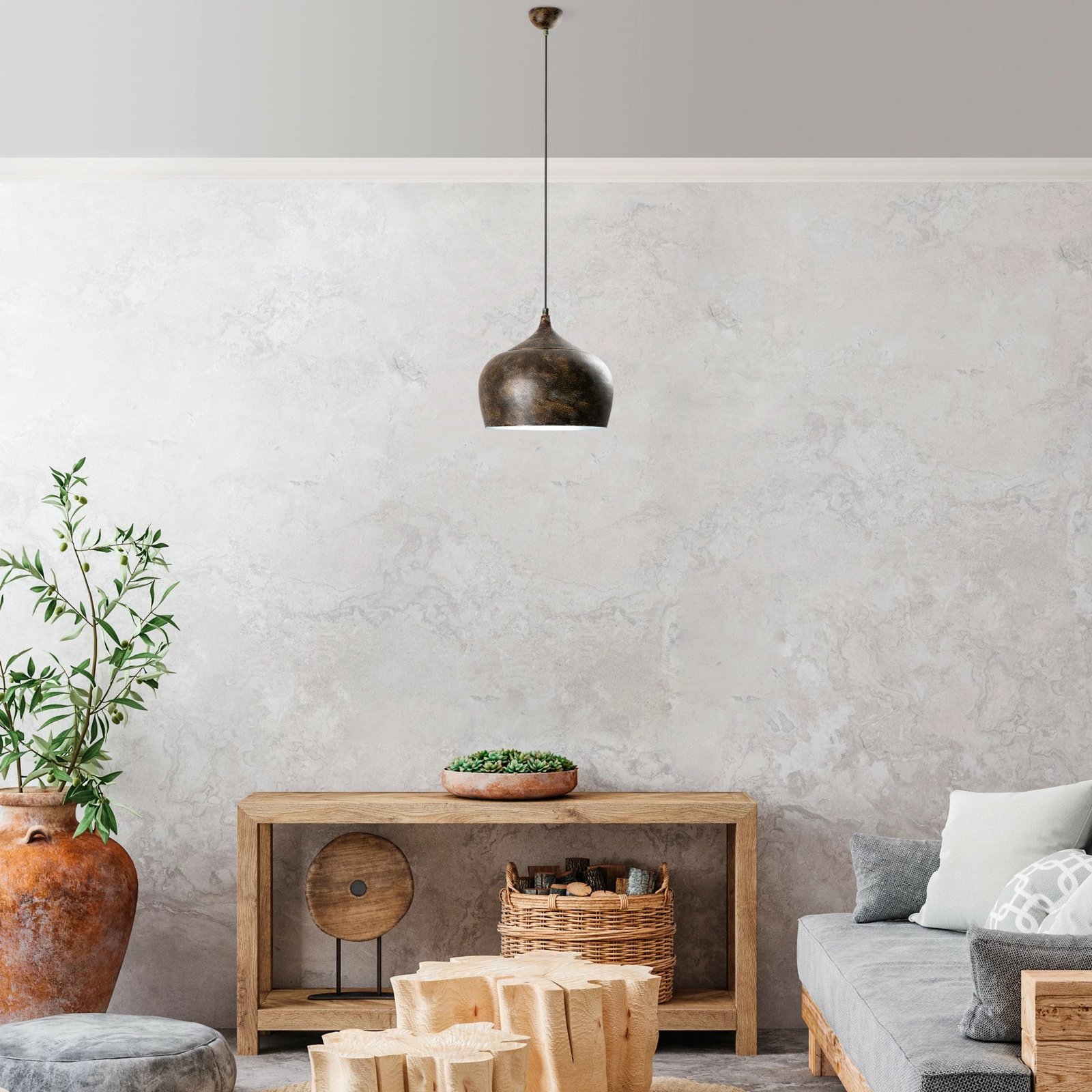 Llambë tavani Opviq, PATINE-3761-RETRO, ngjyrë antike Llambë tavani Opviq, PATINE-3761-RETRO, ngjyrë antike