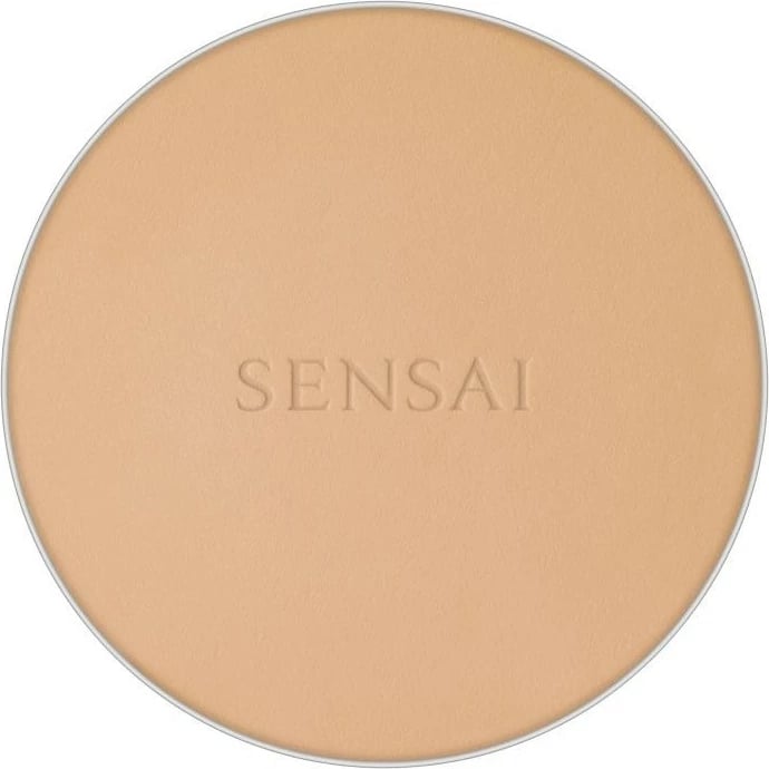 Pudër kompakte unisex Sensai Total Finish SPF10 Refill TF103 Warm Beige 11g