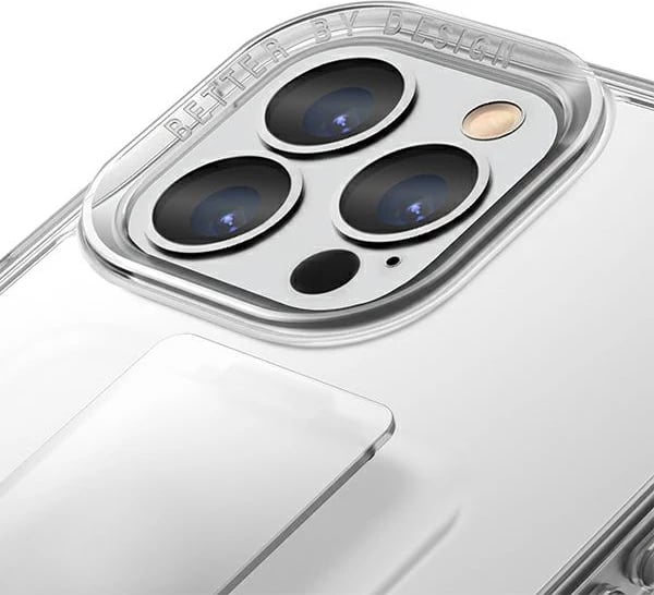 Mbështjellës UNIQ Heldro për iPhone 13 Pro / iPhone 13, transparent, me rrip dore