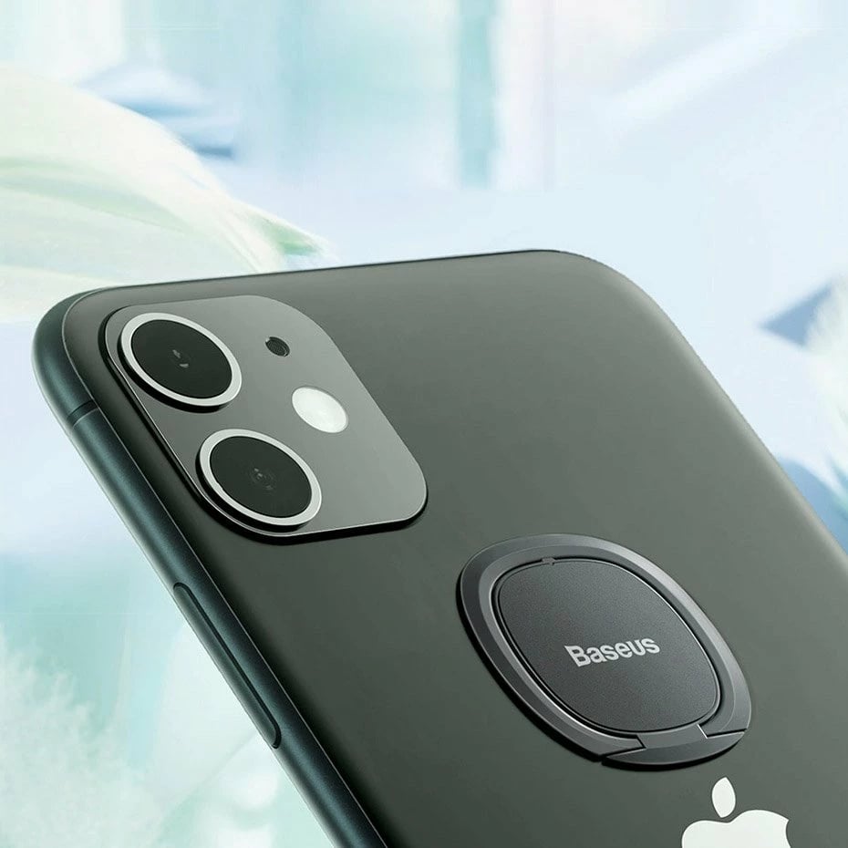 Mbështjellës unazë Baseus SUYB-0A për celular, ultra i hollë, vetë-ngjitës, Gri