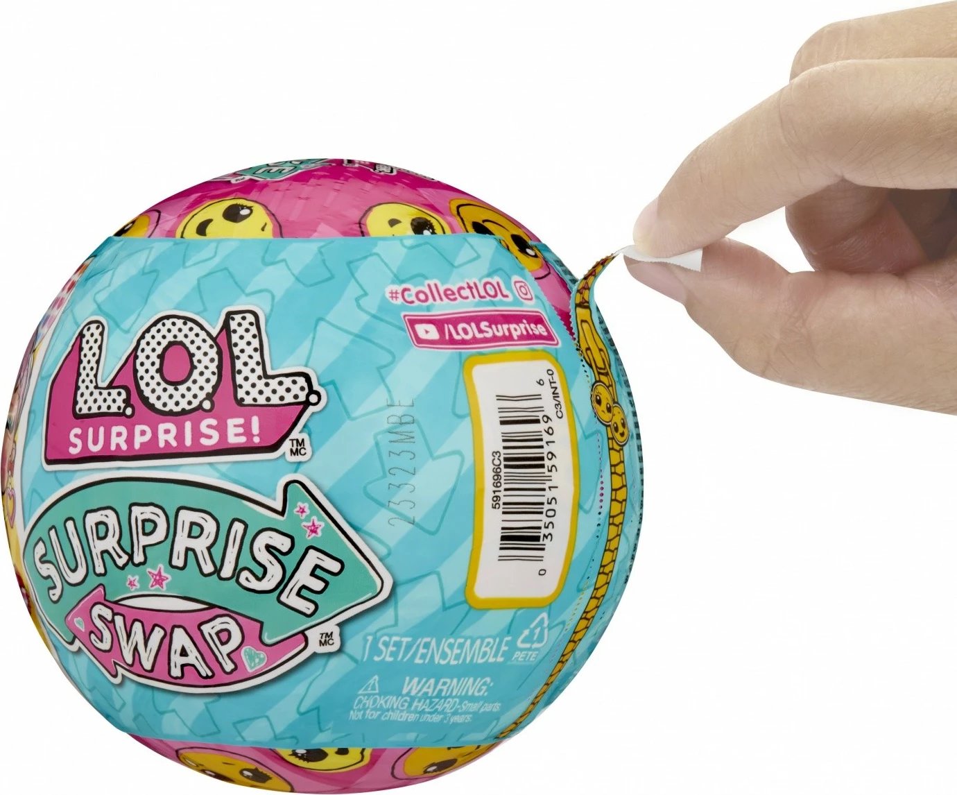Kukull L.O.L. Surprise Swap Tot, MGA, 1 copë, plastikë, shumëngjyrëshe