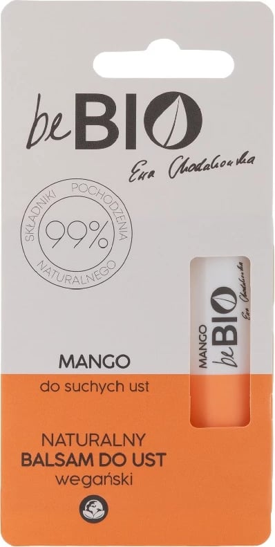Balsam për buzë për femra BeBio Ewa Chodakowska Natural Mango 5g
