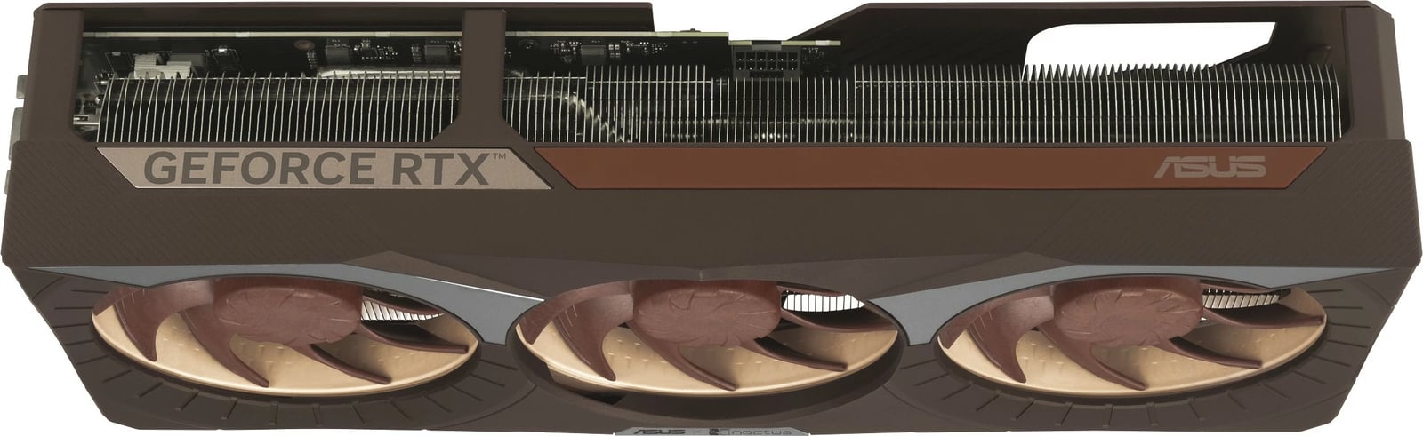 Kartelë grafike ASUS RTX 5080 Noctua OC Edition 16GB GDDR7, 3 ventilatorë, kafe Kartelë grafike ASUS RTX 5080 Noctua OC Edition 16GB GDDR7, 3 ventilatorë, kafe
