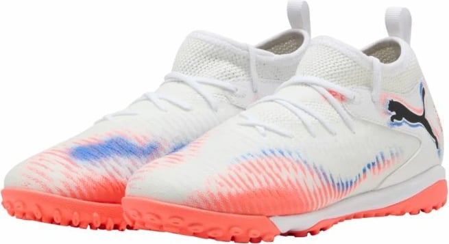 Atlete futbolli për fëmijë Puma, të bardha