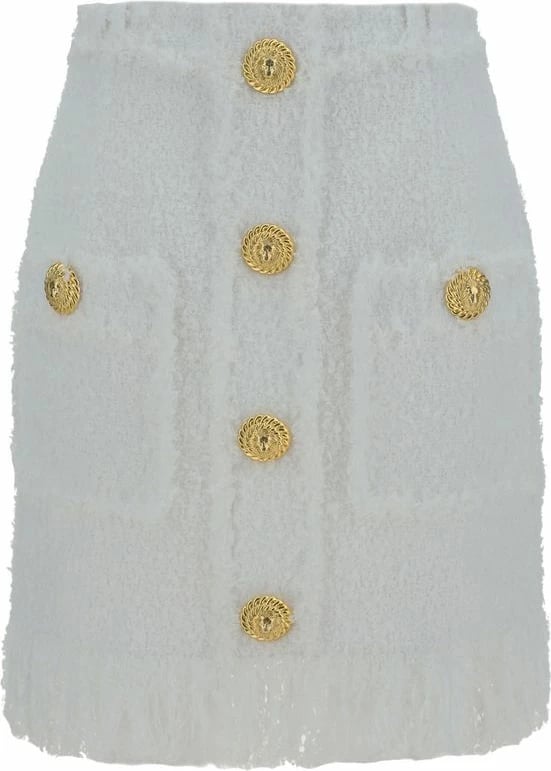 Mini fund Balmain, për femra, i bardhë