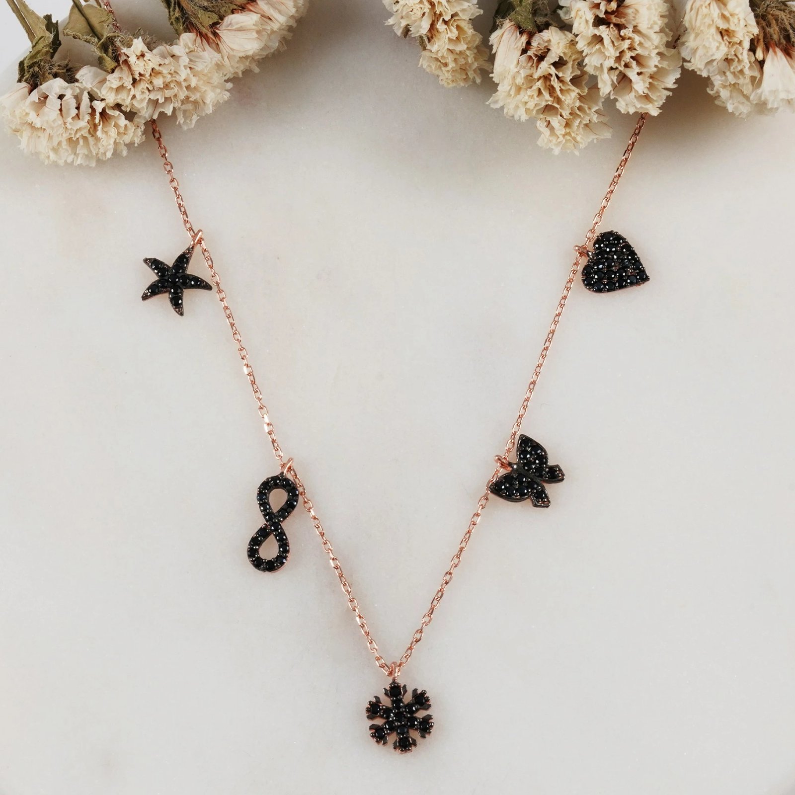 Varëse argjendi, ngjyrë ari rozë, Jumeon, 8739