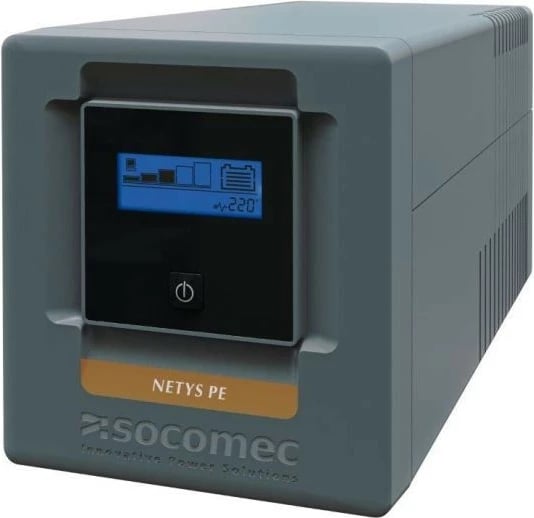 UPS Socomec NETYS PE NPE-1000-LCD 1000VA/600W 230V line-interactive AVR 4x IEC-C13 LCD USB, e zezë UPS Socomec NETYS PE NPE-1000-LCD 1000VA/600W 230V line-interactive AVR 4x IEC-C13 LCD USB, e zezë